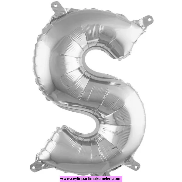 S Gümüş Folyo Balon